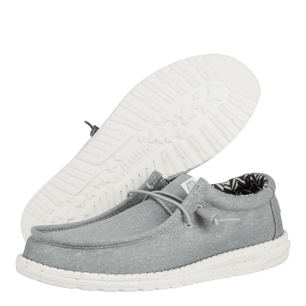 Wally Stretch Canvas - Light Grey