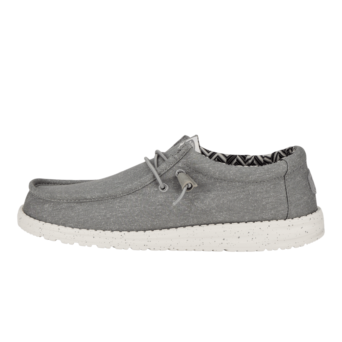 Wally Stretch Canvas Light Grey - Hey Dude South Africa