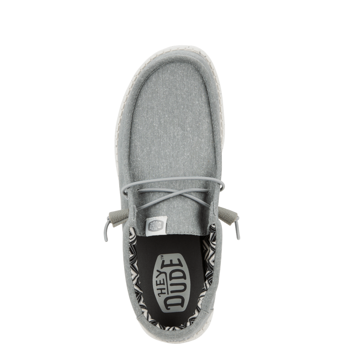 Wally Stretch Canvas Light Grey - Hey Dude South Africa