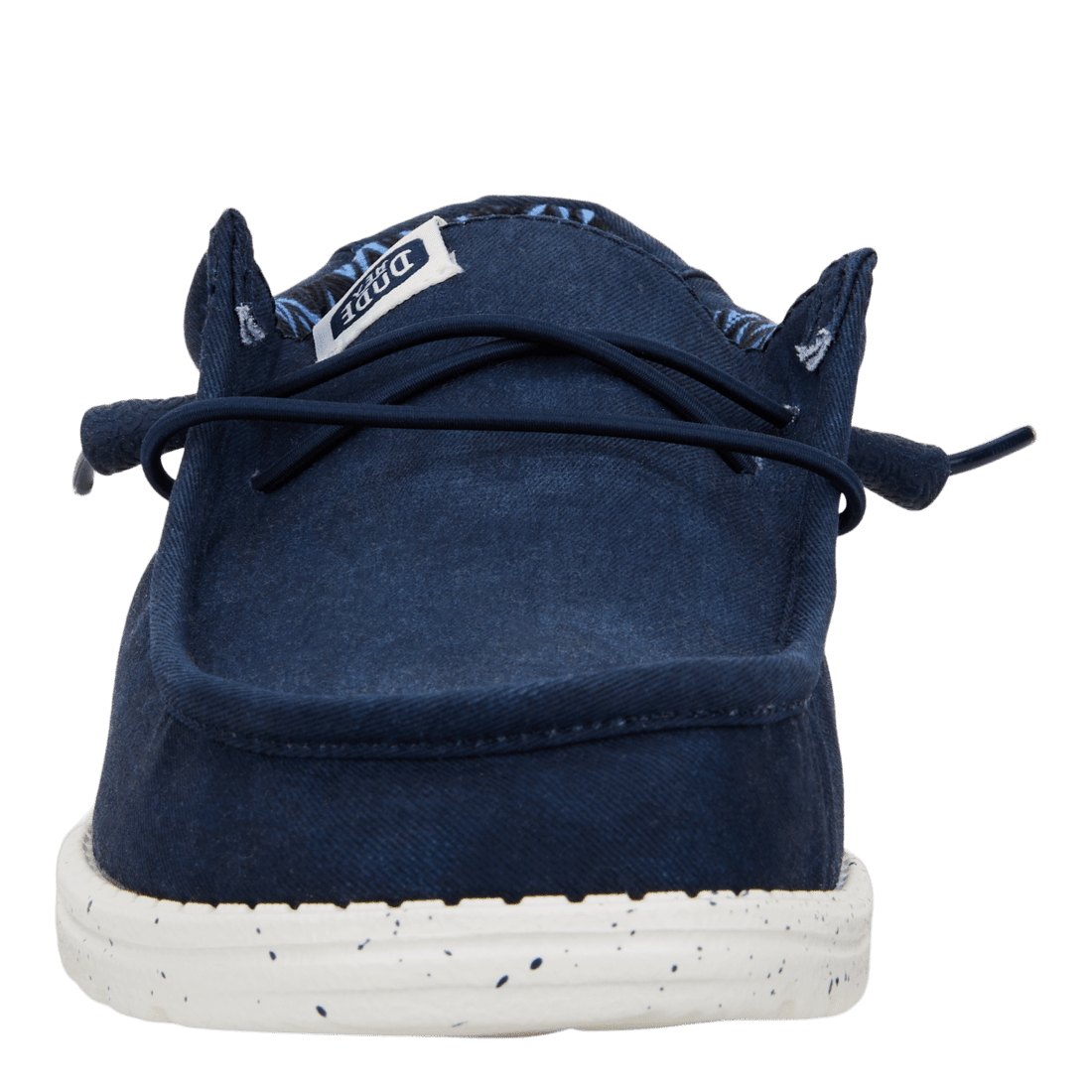 Wally Stretch Canvas Navy - Hey Dude South Africa