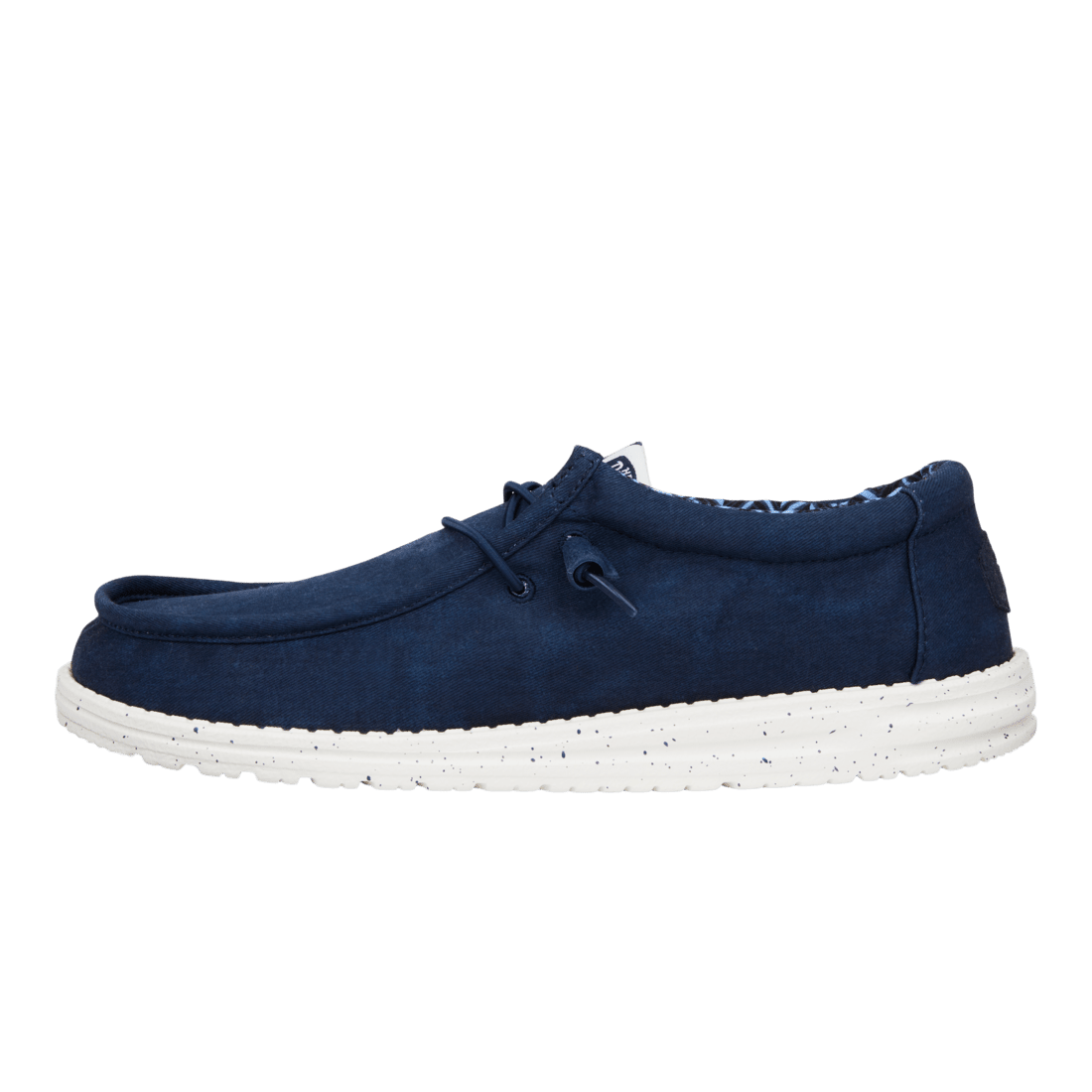 Wally Stretch Canvas Navy - Hey Dude South Africa