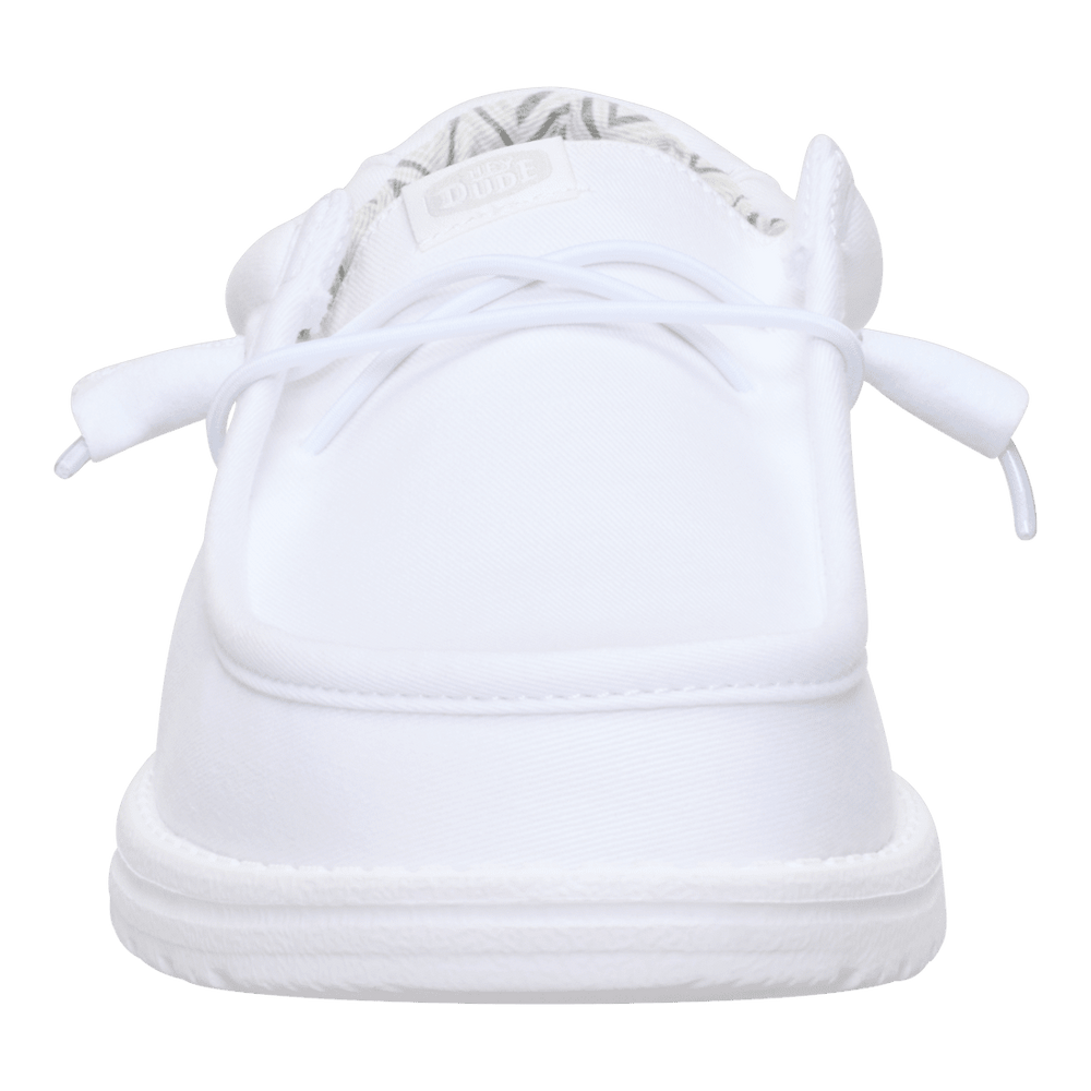 Wally Stretch Canvas - White/White