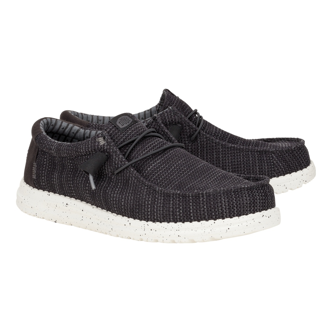 Wally Stretch Sox - Black White - Hey Dude South Africa