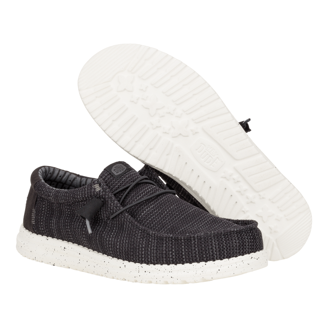 Wally Stretch Sox - Black White - Hey Dude South Africa