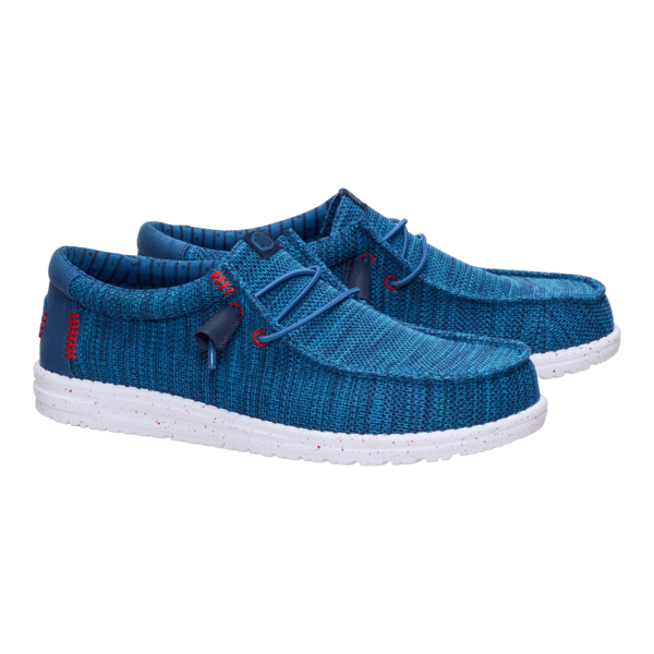 Wally Stretch Sox - Ensign Blue/Multi - Hey Dude South Africa