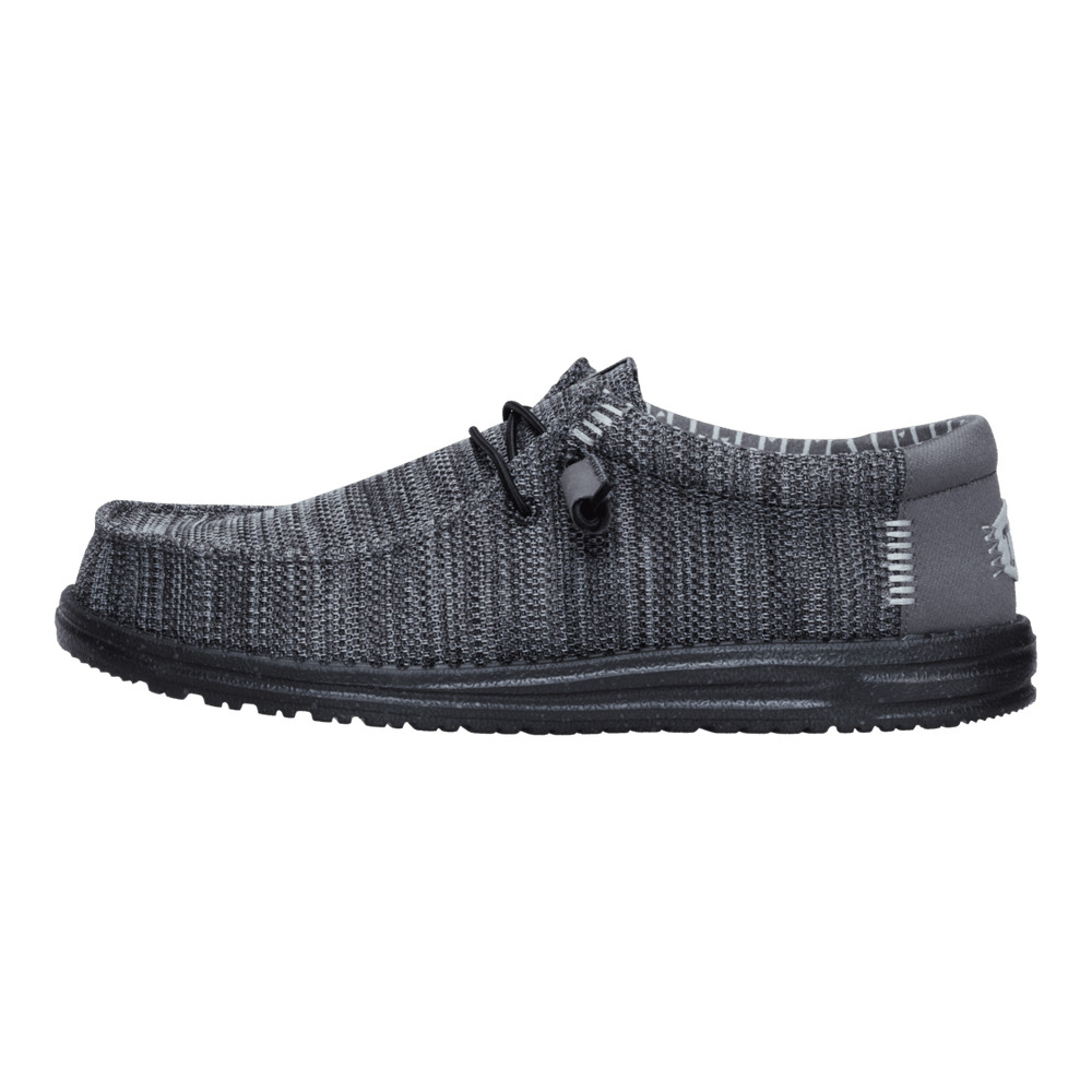 Wally Stretch Sox - Granite Grey/Black