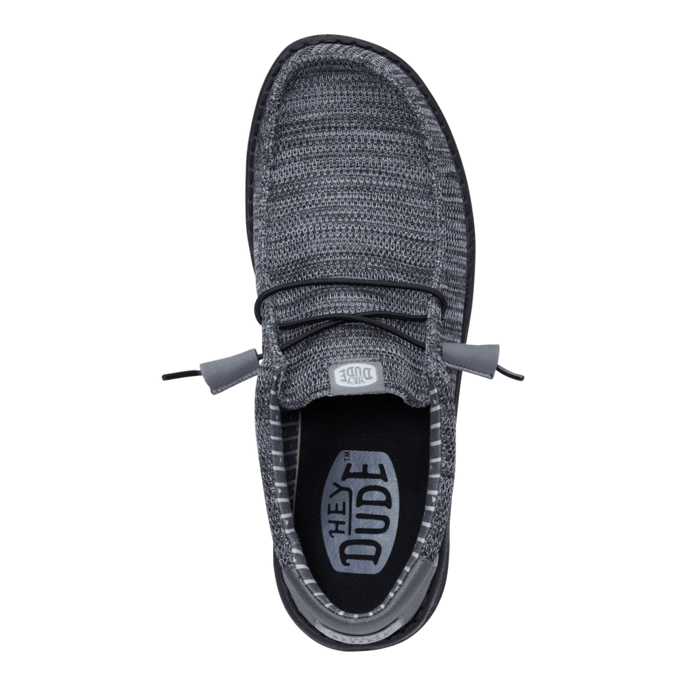 Wally Stretch Sox - Granite Grey/Black