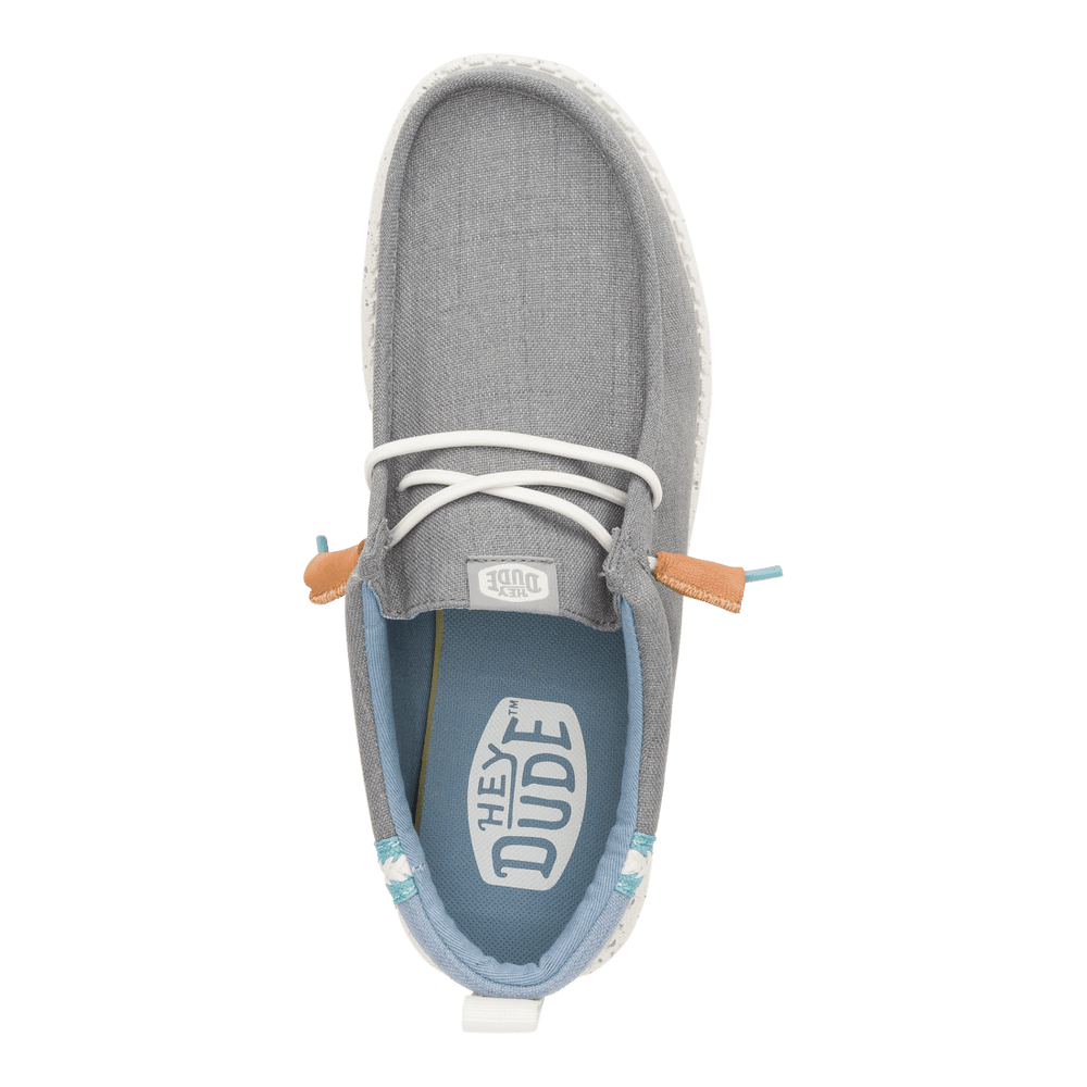 Wally Summer Linen - Monument Grey/Faded Denim