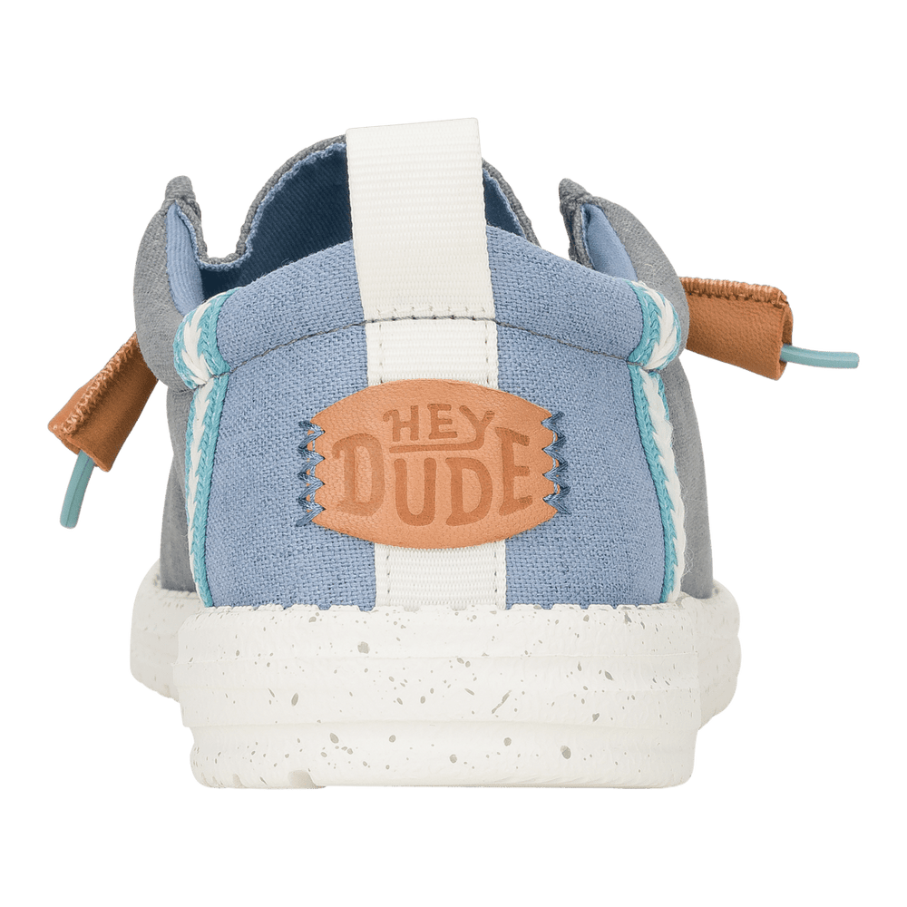 Wally Summer Linen - Monument Grey/Faded Denim