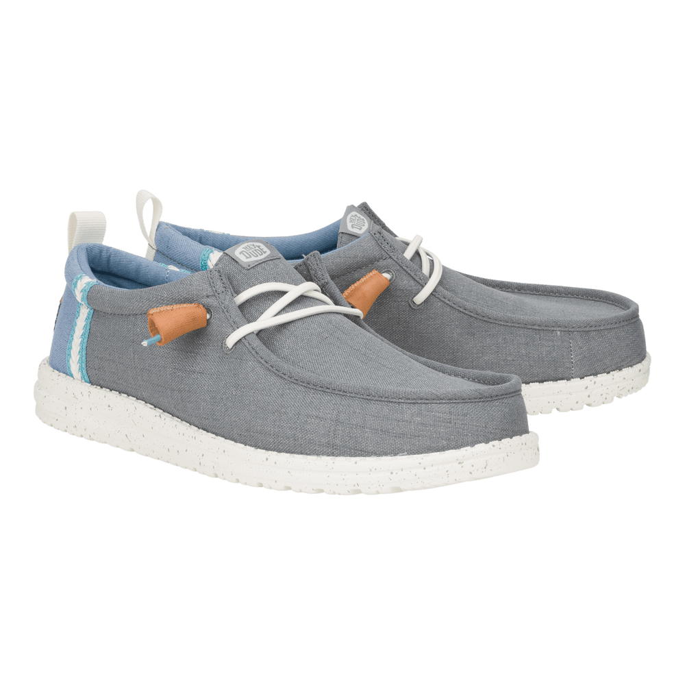 Wally Summer Linen - Monument Grey/Faded Denim