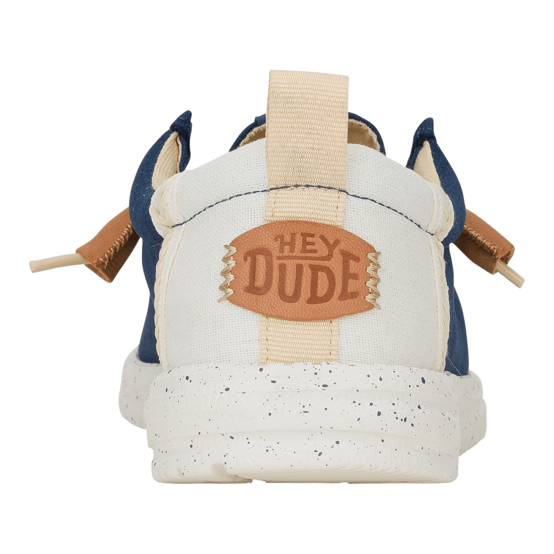 Wally Summer Linen Sargasso Blue/White - Hey Dude South Africa