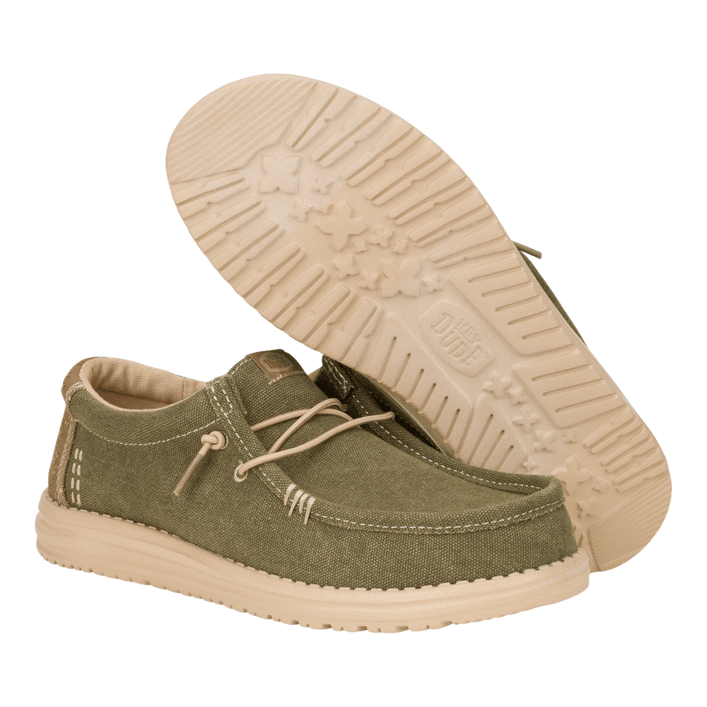 Wally Workwear Dusky Green/Irish Cream