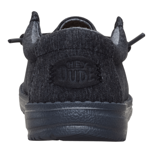 Wally Youth Stretch Jersey - Black - Hey Dude South Africa