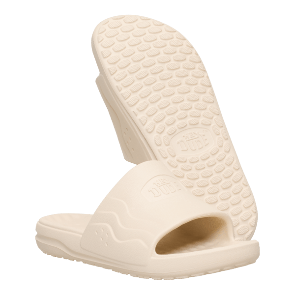 Wave Slide - Off White/Bone - Hey Dude South Africa