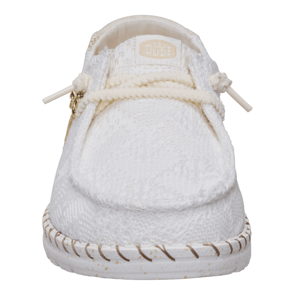 Wendy Boho Knit White