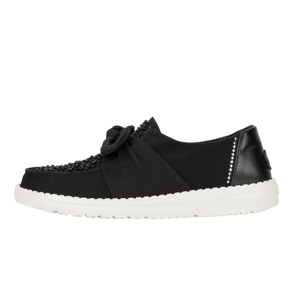 Wendy Bow Embellishment Black - Hey Dude South Africa