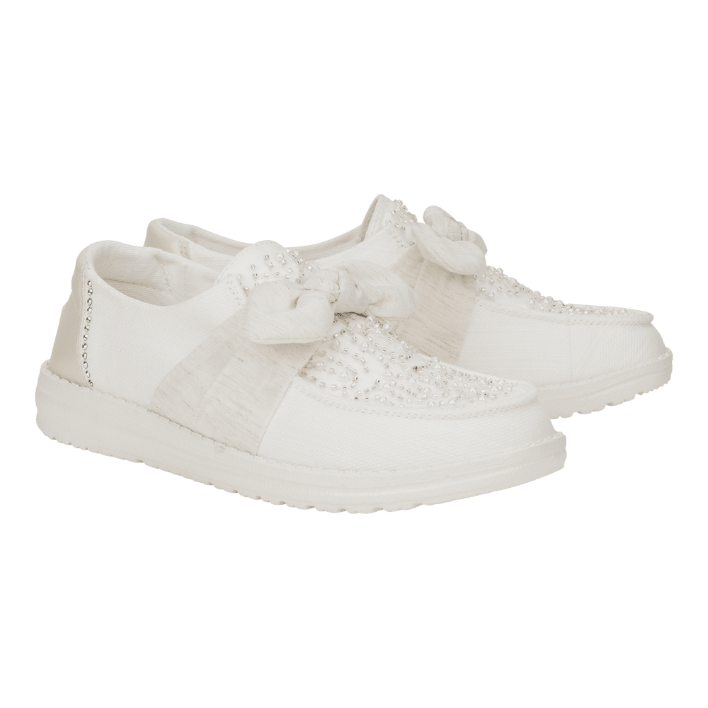 Wendy Bow Embellishment White