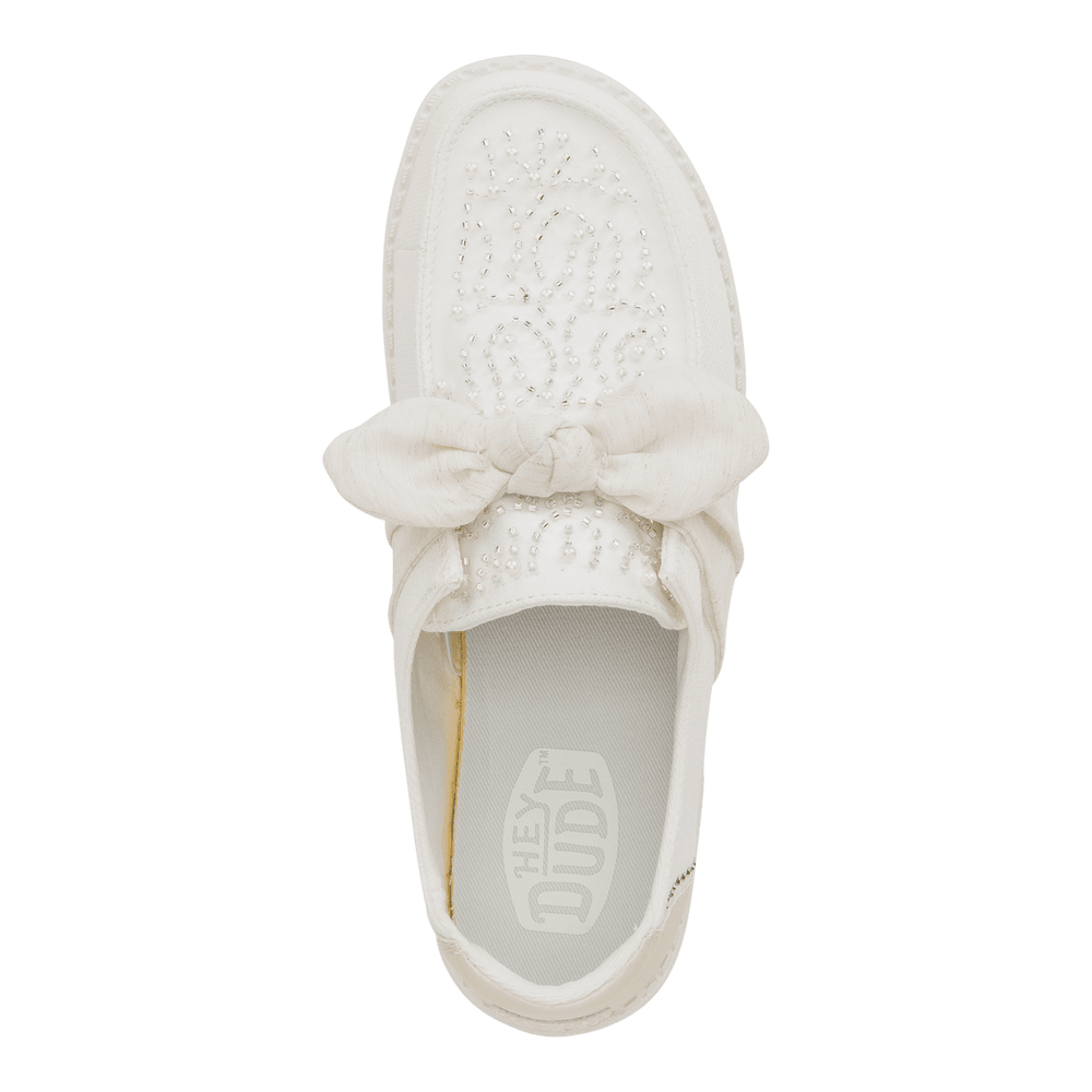 Wendy Bow Embellishment White