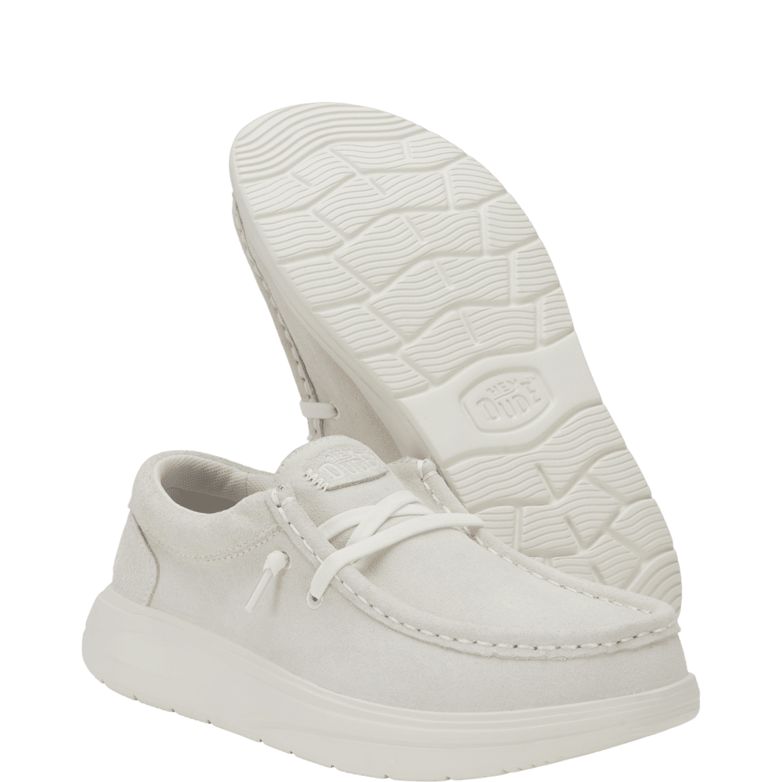 Wendy COMF Suede Ivory - Hey Dude South Africa