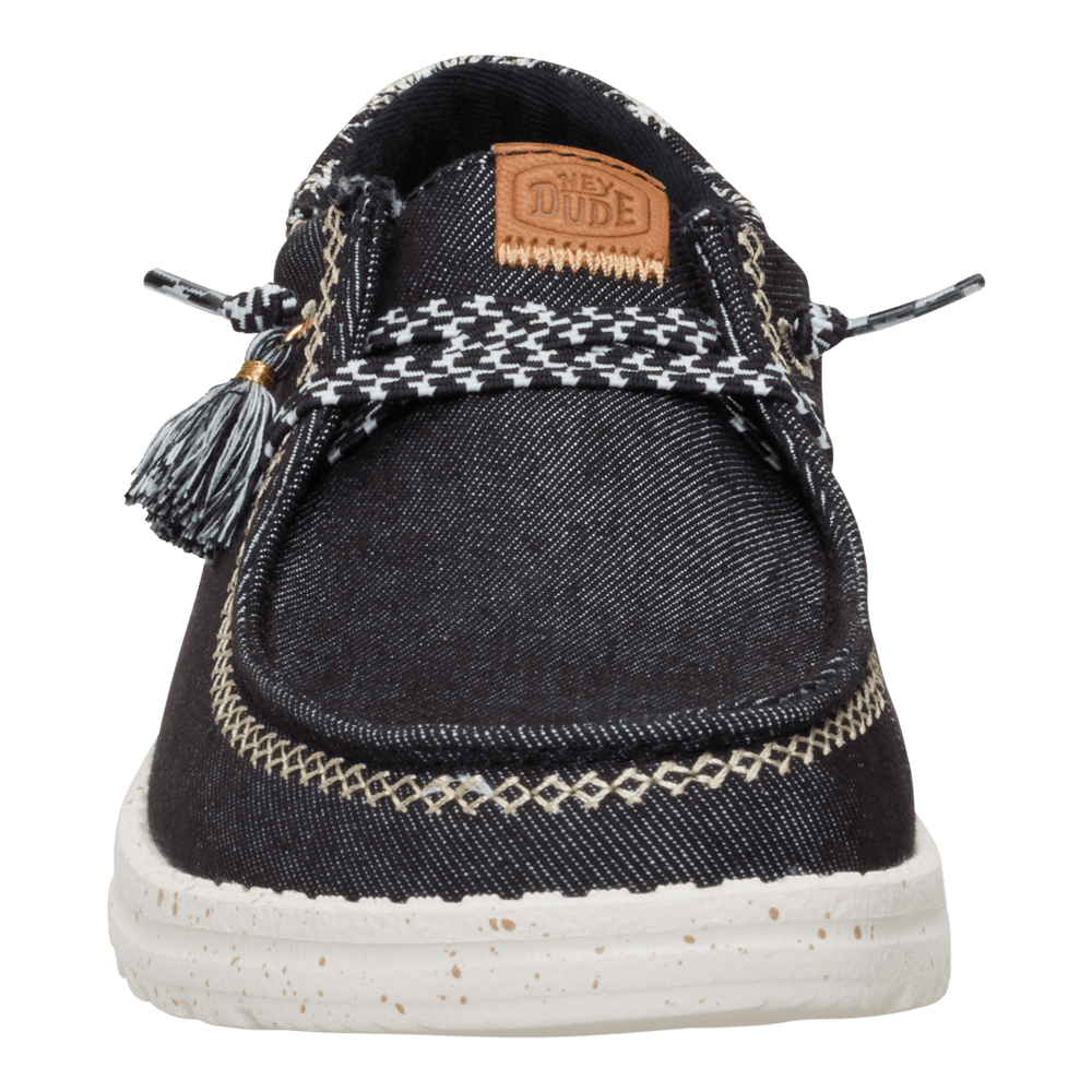 Wendy Funk Embroidered Black