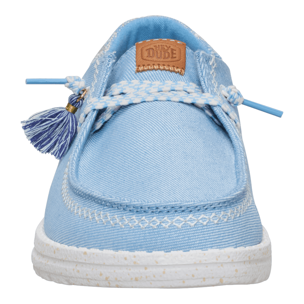 Wendy Funk Embroidered Floral - Blue