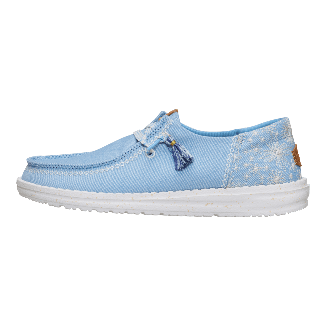 Wendy Funk Embroidered Blue - Hey Dude South Africa