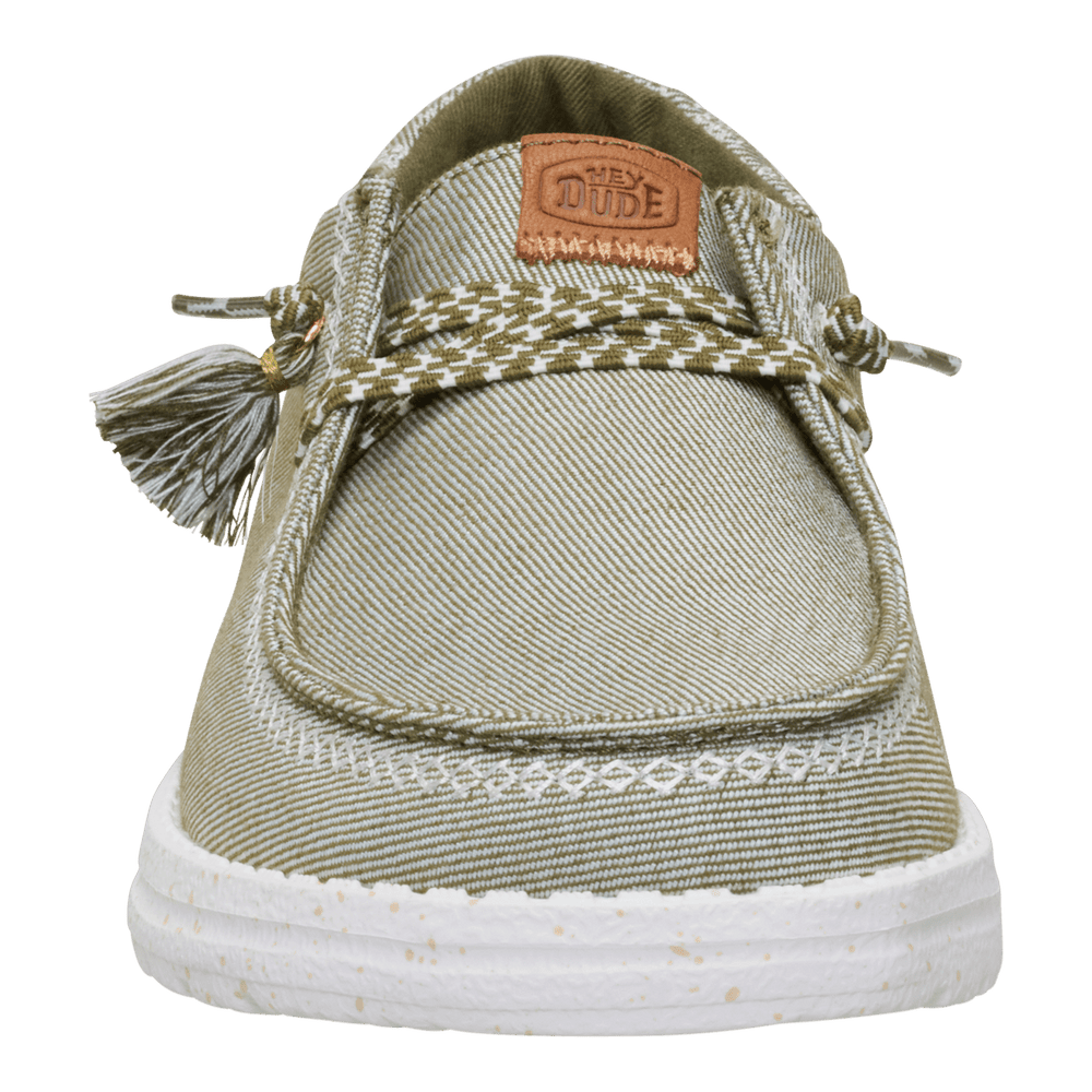 Wendy Funk Embroidered Floral - Olive