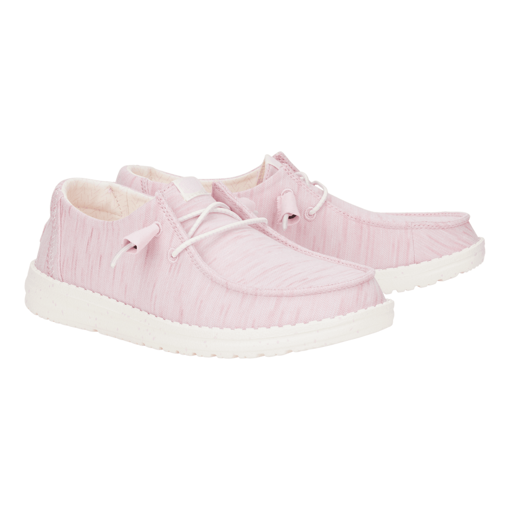 Wendy Heathered Stretch - Bubble Gum