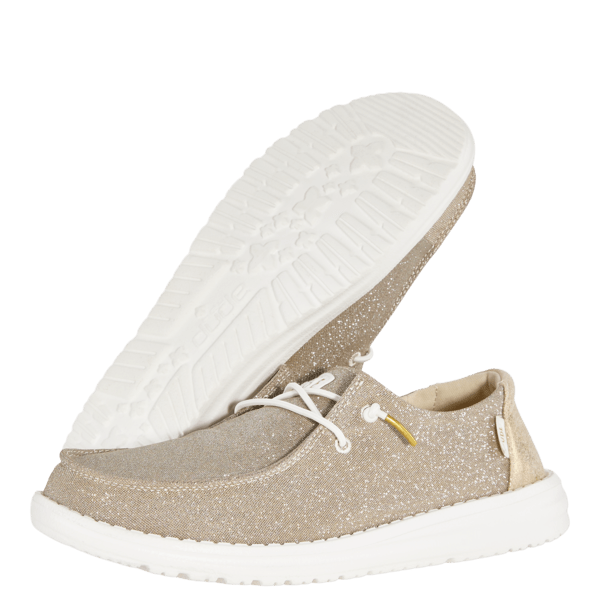 Wendy Metallic Sparkle - Gold - Hey Dude South Africa