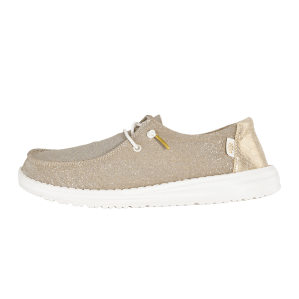 Wendy Metallic Sparkle - Gold - Hey Dude South Africa