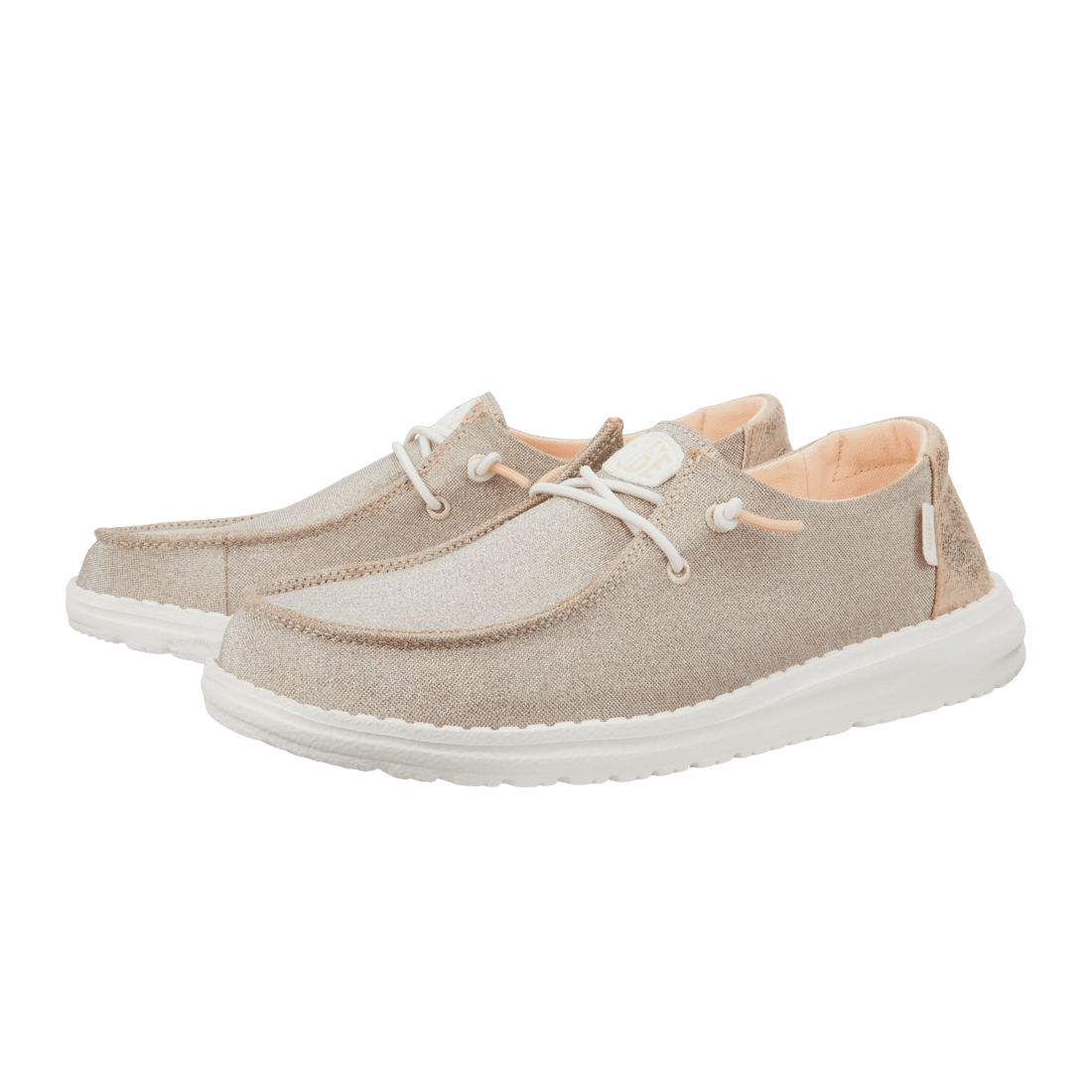 Wendy Metallic Sparkle Rose Gold - Hey Dude South Africa