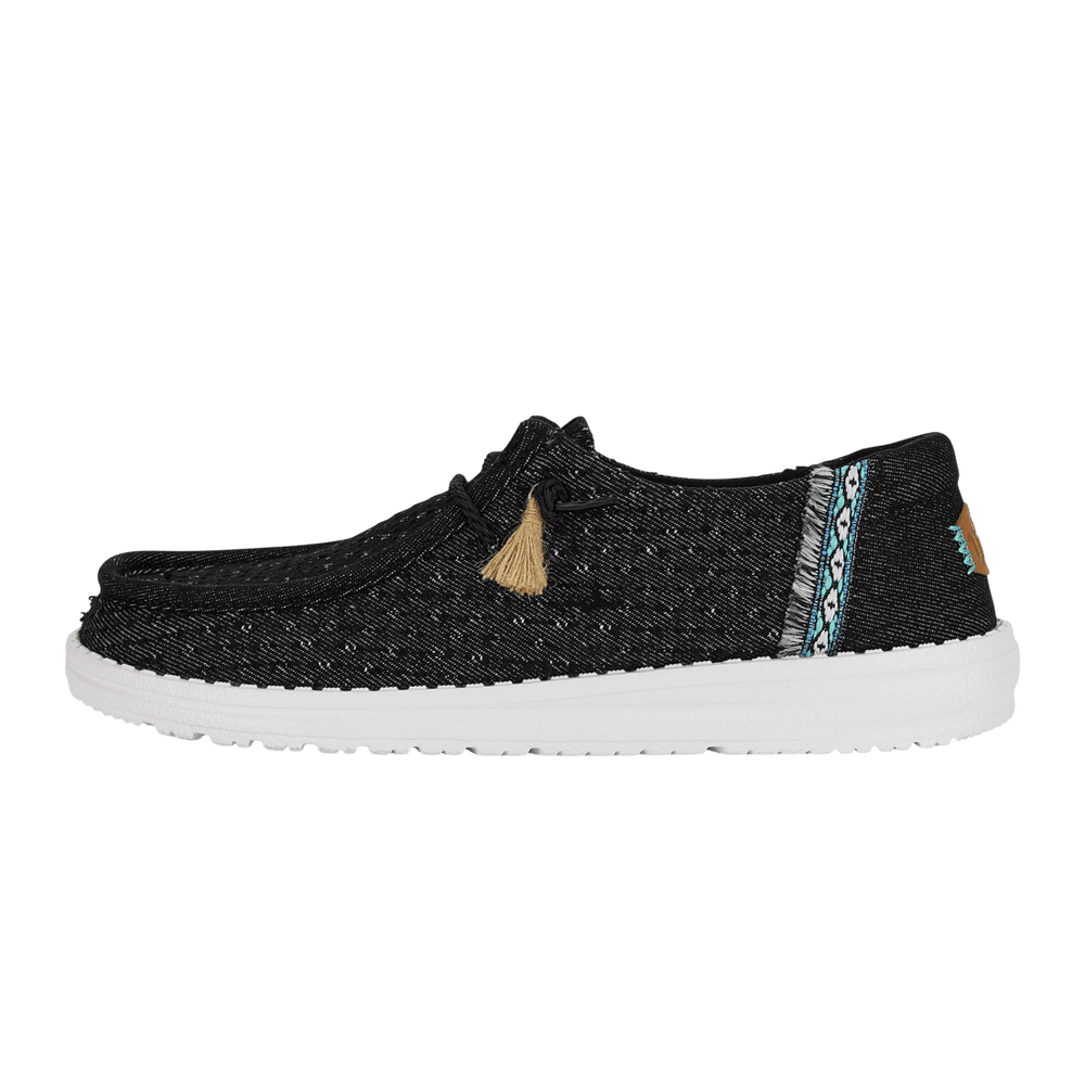 Wendy Perf Canvas Black - Hey Dude South Africa