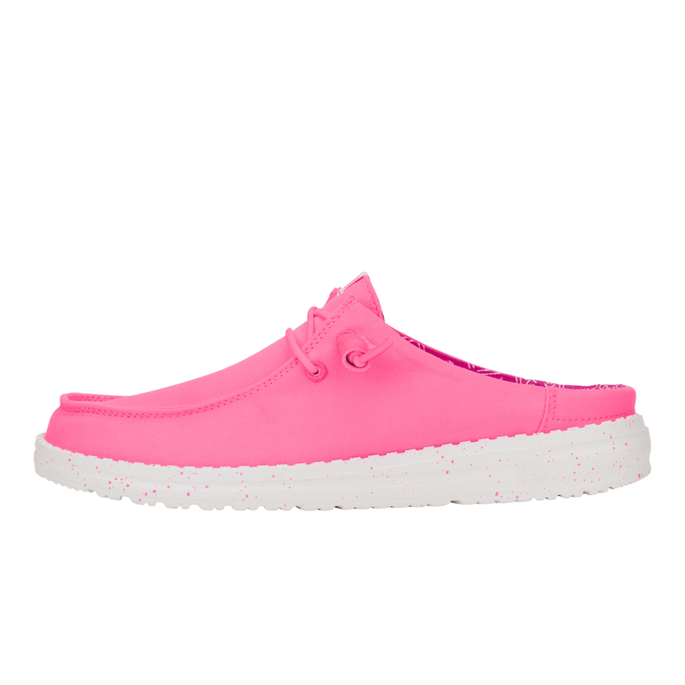 Wendy Slip Classic Neon Pink - Hey Dude South Africa