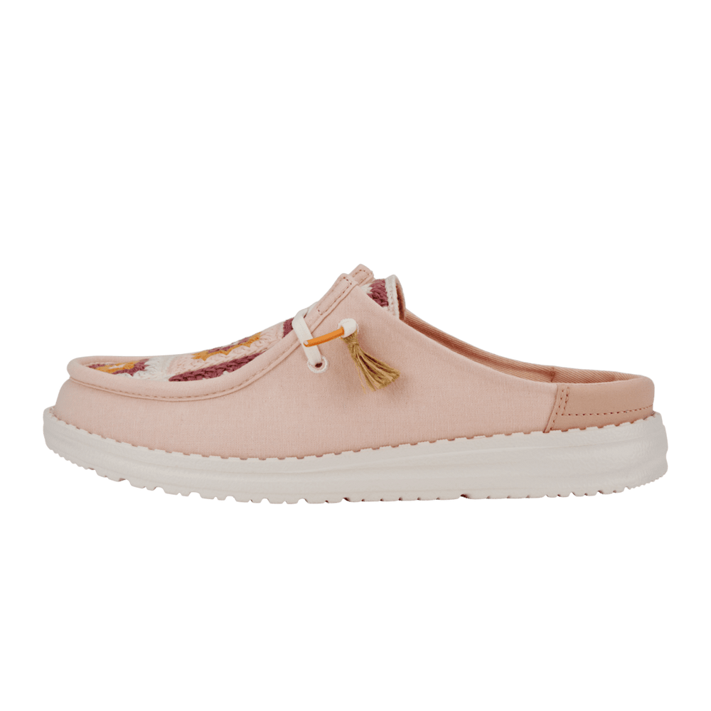 Wendy Slip Cottage Crochet Pale Pink/Multi