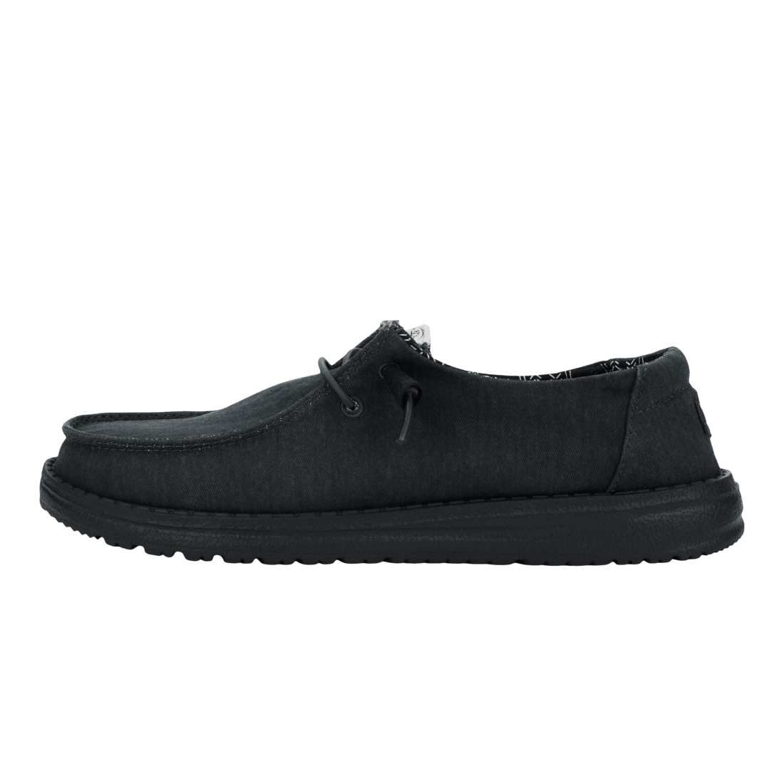 Wendy Stretch Canvas Black/Black - Hey Dude South Africa