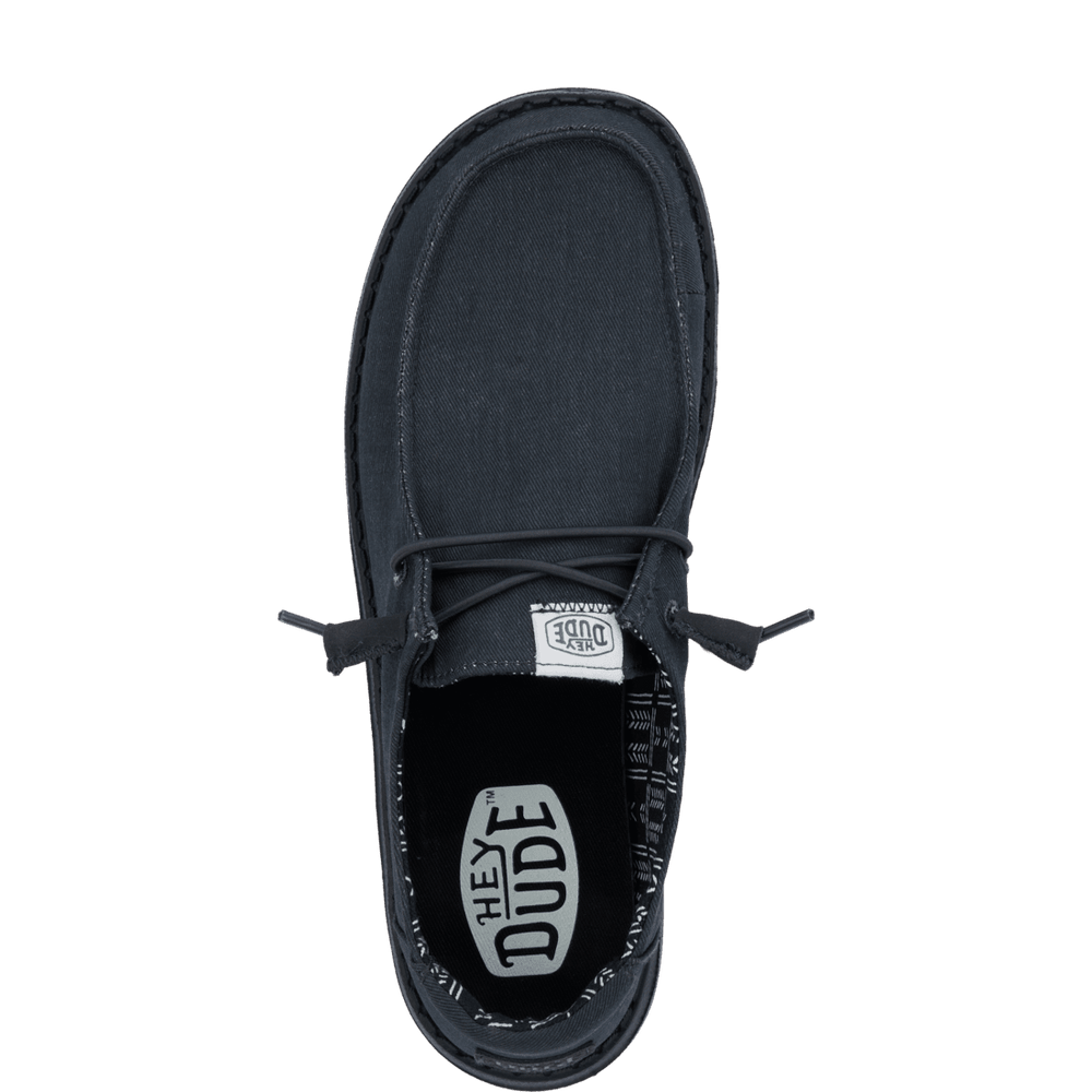 Wendy Stretch Canvas - Black/Black