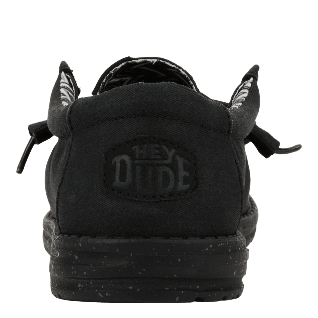 Wendy Stretch Canvas Black/Black - Hey Dude South Africa