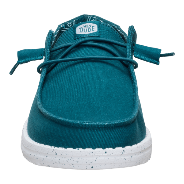 Wendy Stretch Canvas - Deep Teal - Hey Dude South Africa