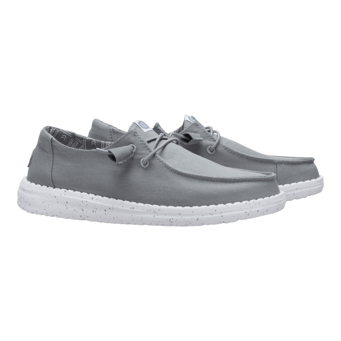 Wendy Stretch Canvas Monument Grey - Hey Dude South Africa