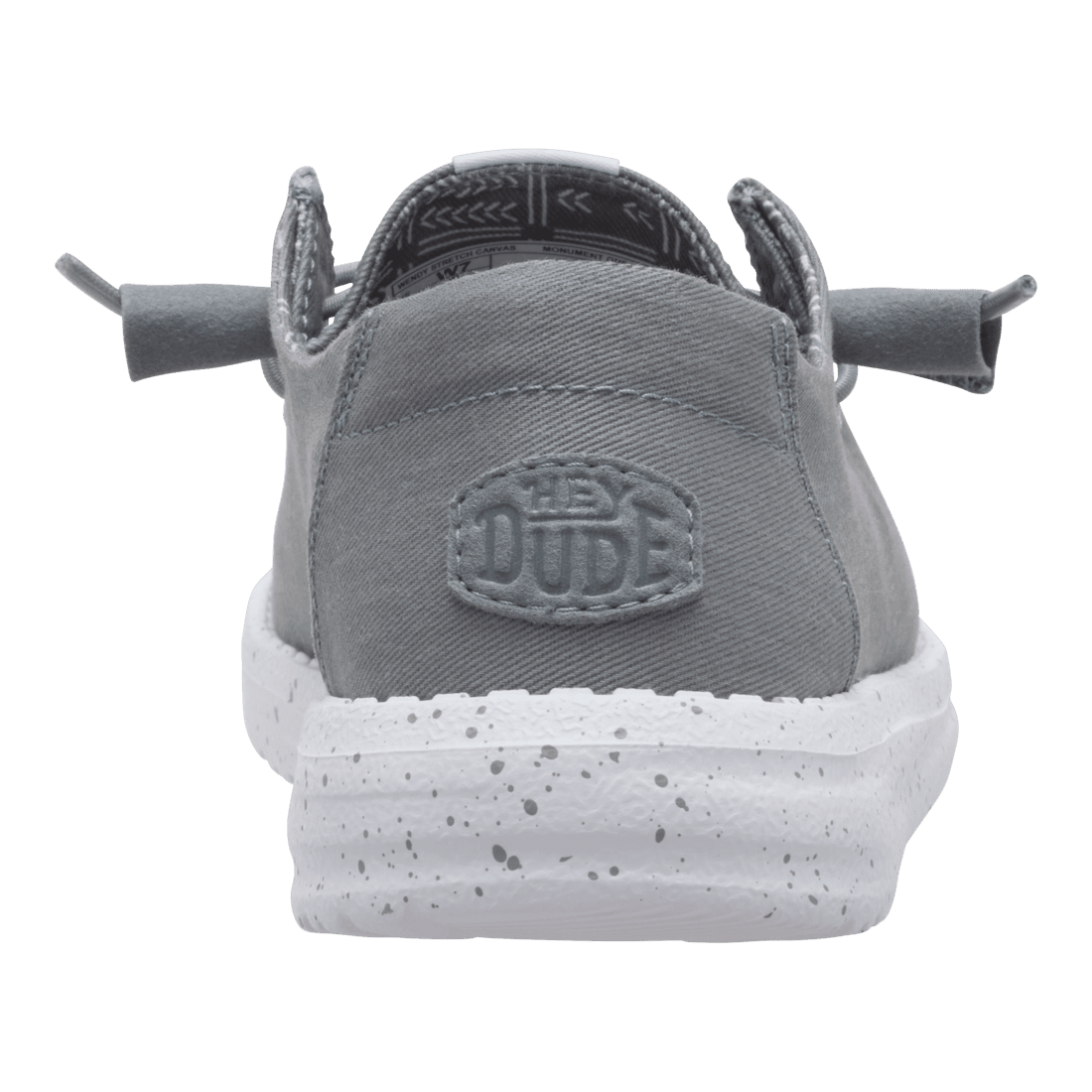 Wendy Stretch Canvas Monument Grey - Hey Dude South Africa