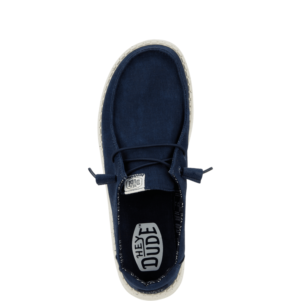Wendy Stretch Canvas - Navy