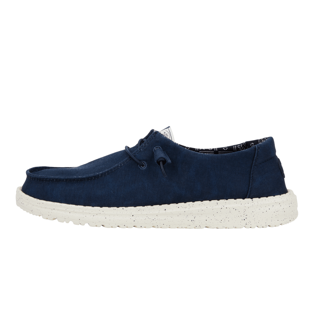 Wendy Stretch Canvas Navy - Hey Dude South Africa