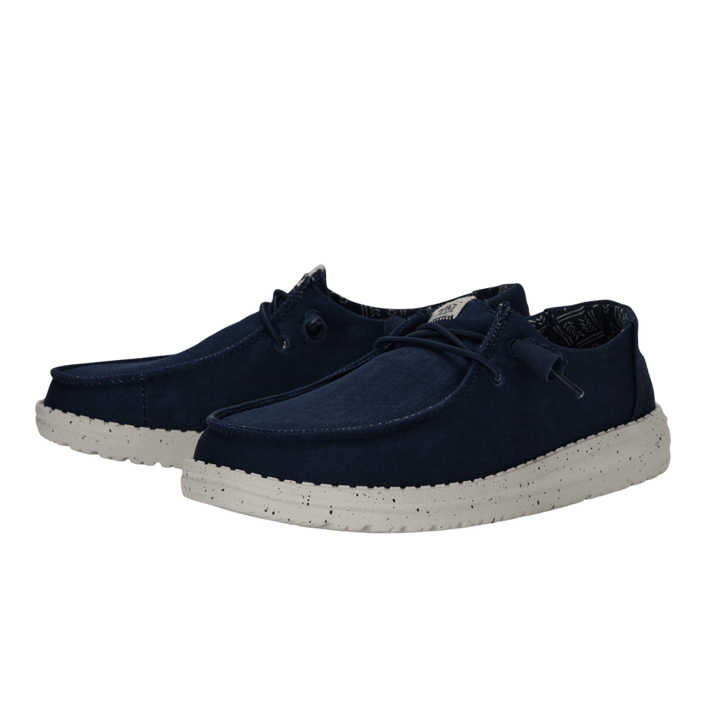 Wendy Stretch Canvas - Navy