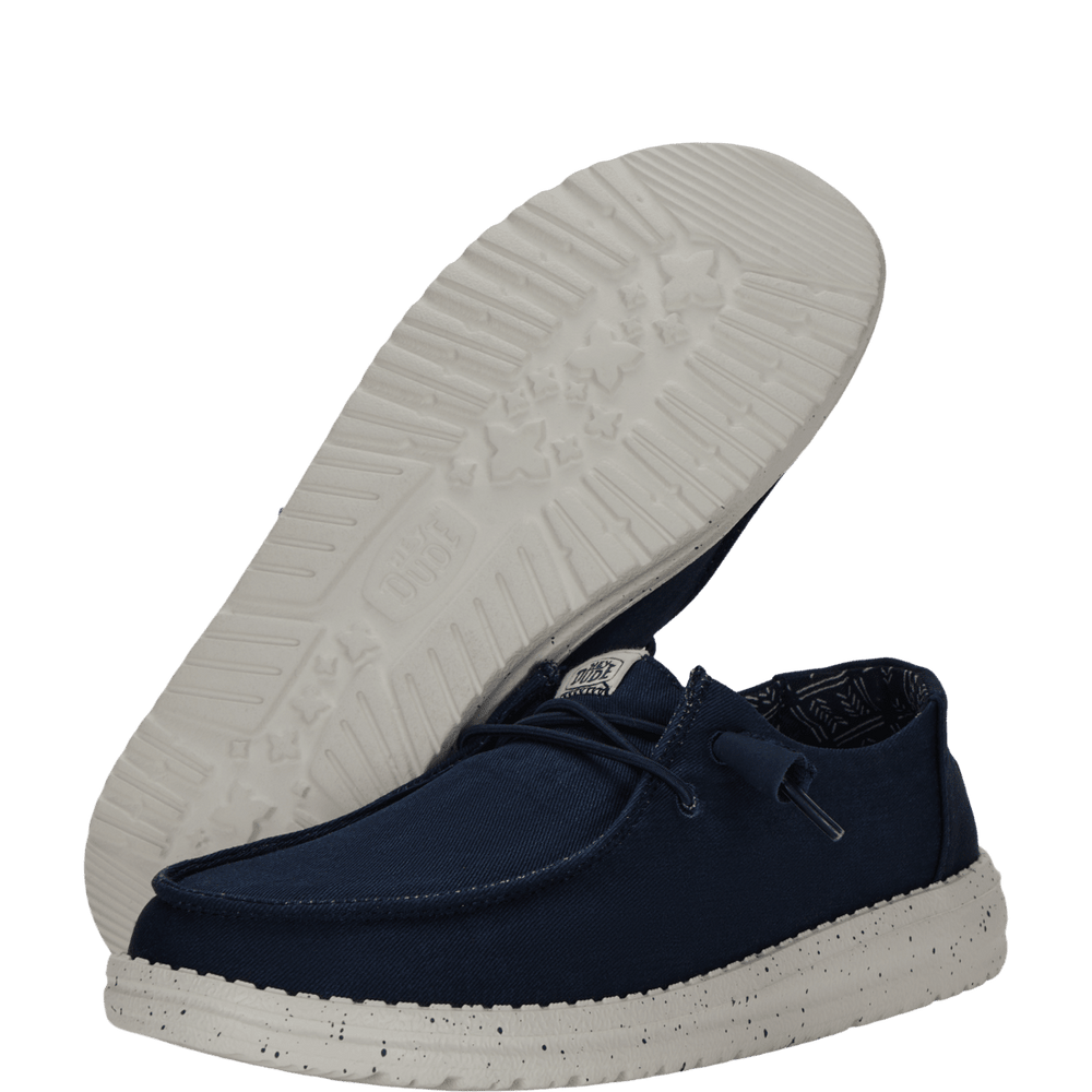 Wendy Stretch Canvas - Navy