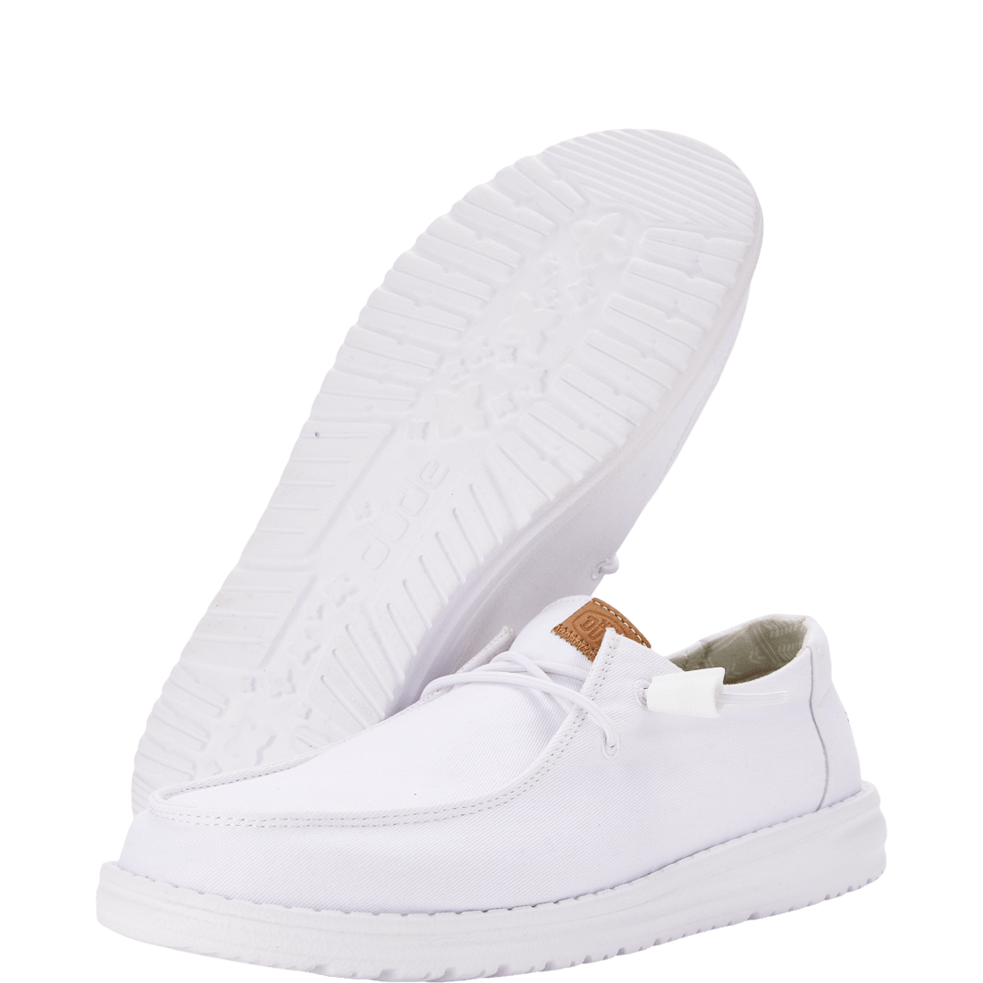 Wendy Stretch Canvas - White - Hey Dude South Africa